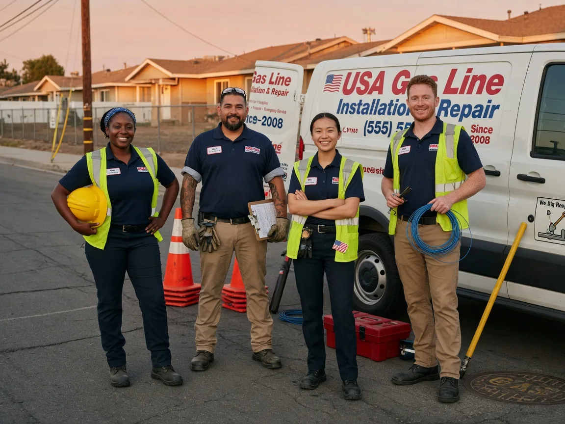 Gas Line Installation company in Linden, NJ